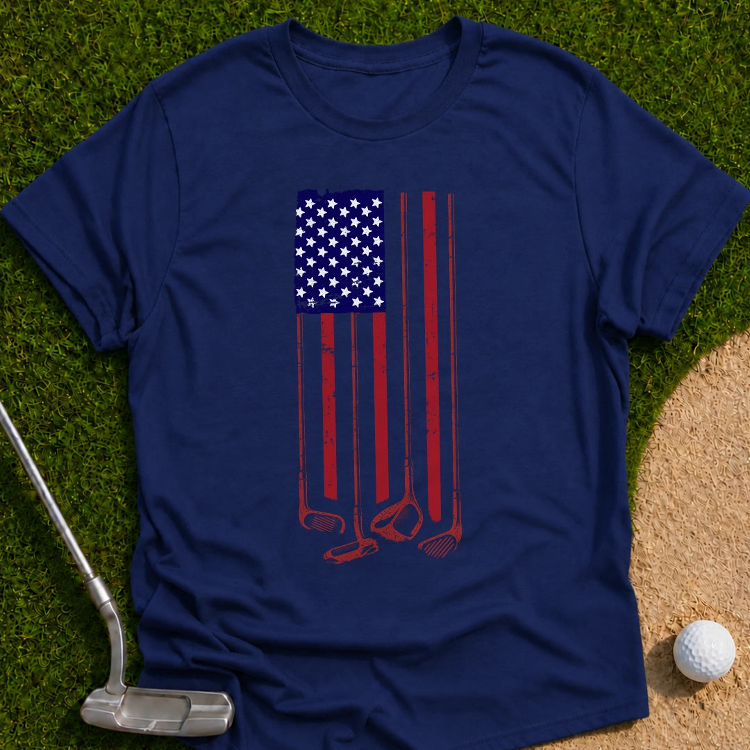Golf Club Flag T-Shirt