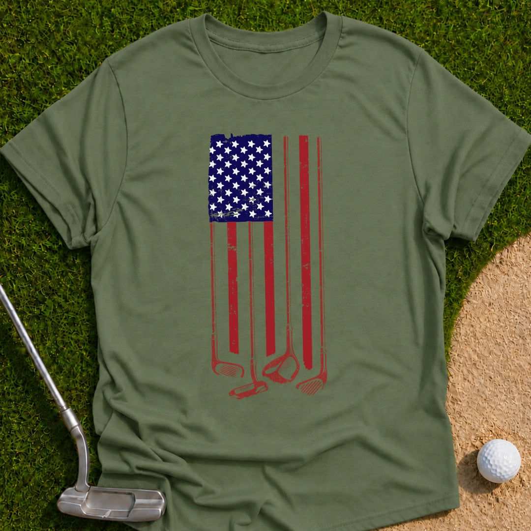 Golf Club Flag T-Shirt