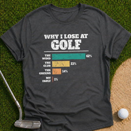 Why I Lose Chart T-Shirt
